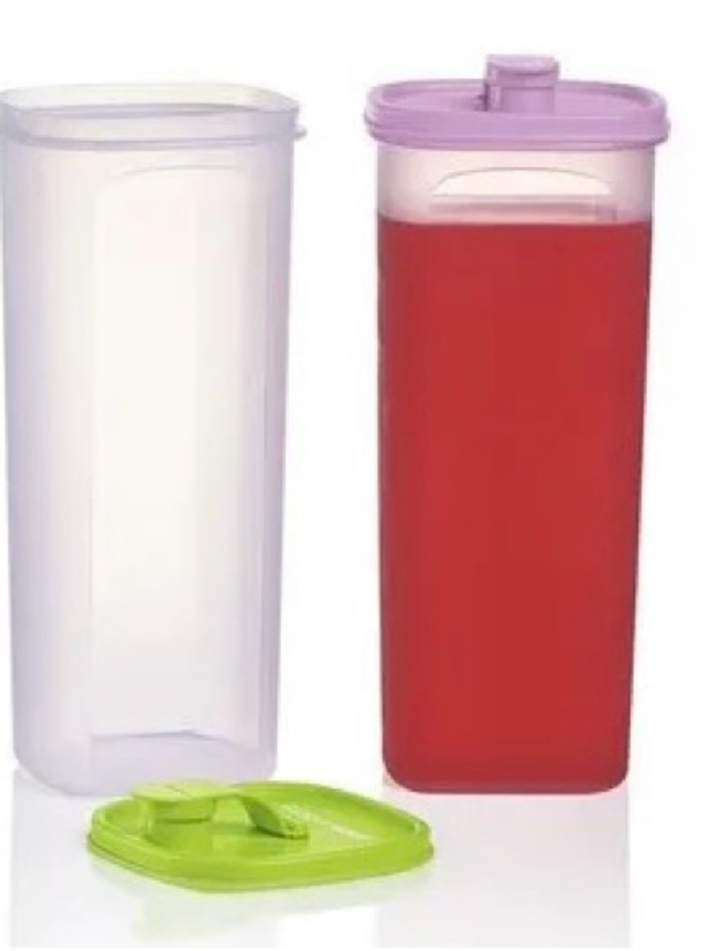 NEW Tupperware | Slim Line Pitcher | 2 Qt. / 2L | Pack of 2